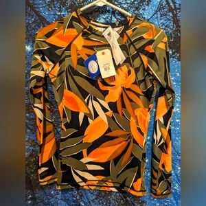 Brand new with tags! Women's Billabong size medium rash guard